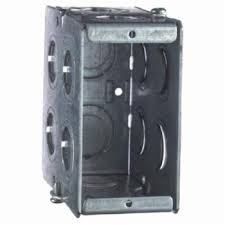 Caja rectangular EMT  armable 1 gang 1/2 y 3/4-UL- #gw-135-g