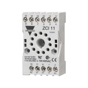Base Relé din socket for rci004 Relé w/o holding spring zci11 Carlo Gavazzi