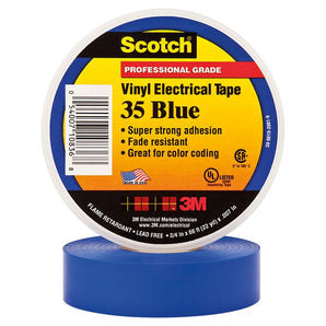 Tape 3M 35 azul 19mmx20mts