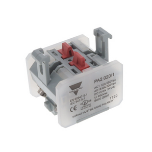 Pa2020/1 block de contacto 2nc Carlo Gavazzi