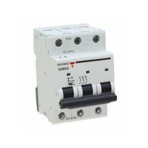 Mini breaker Carlo Gavazzi 3p 10a gsb633pc10