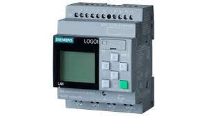 LOGO 230RCE MODULO LOGIC DISPLAY FA/ E/S 115V/230V/RELE 8 DI/4 DO MEM. 400 BLOQUES #6ED10521FB080BA1 SIEMENS