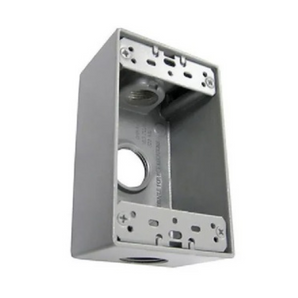 Caja cuadrada uso pesado 1" db100